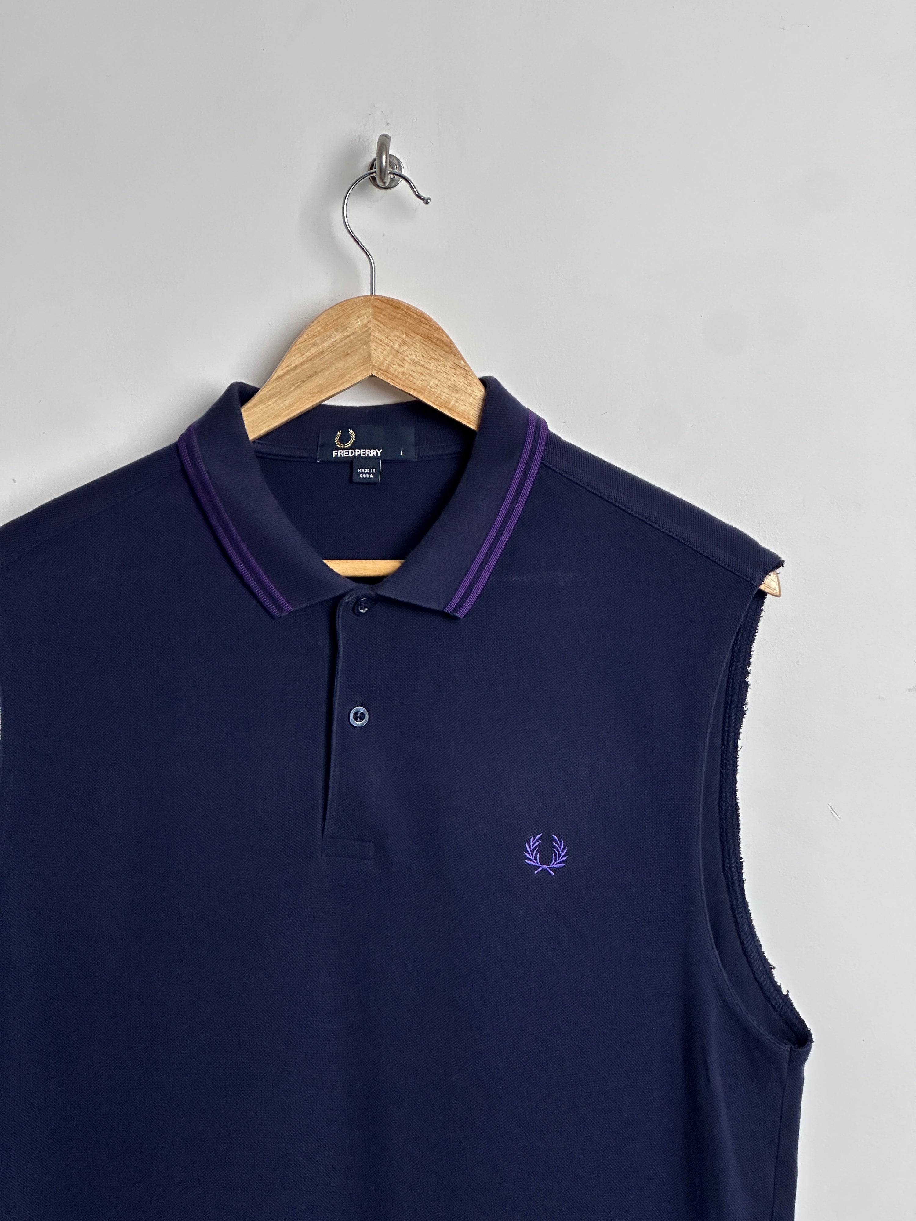 FRED PERRY Sleeveless Polo Shirt