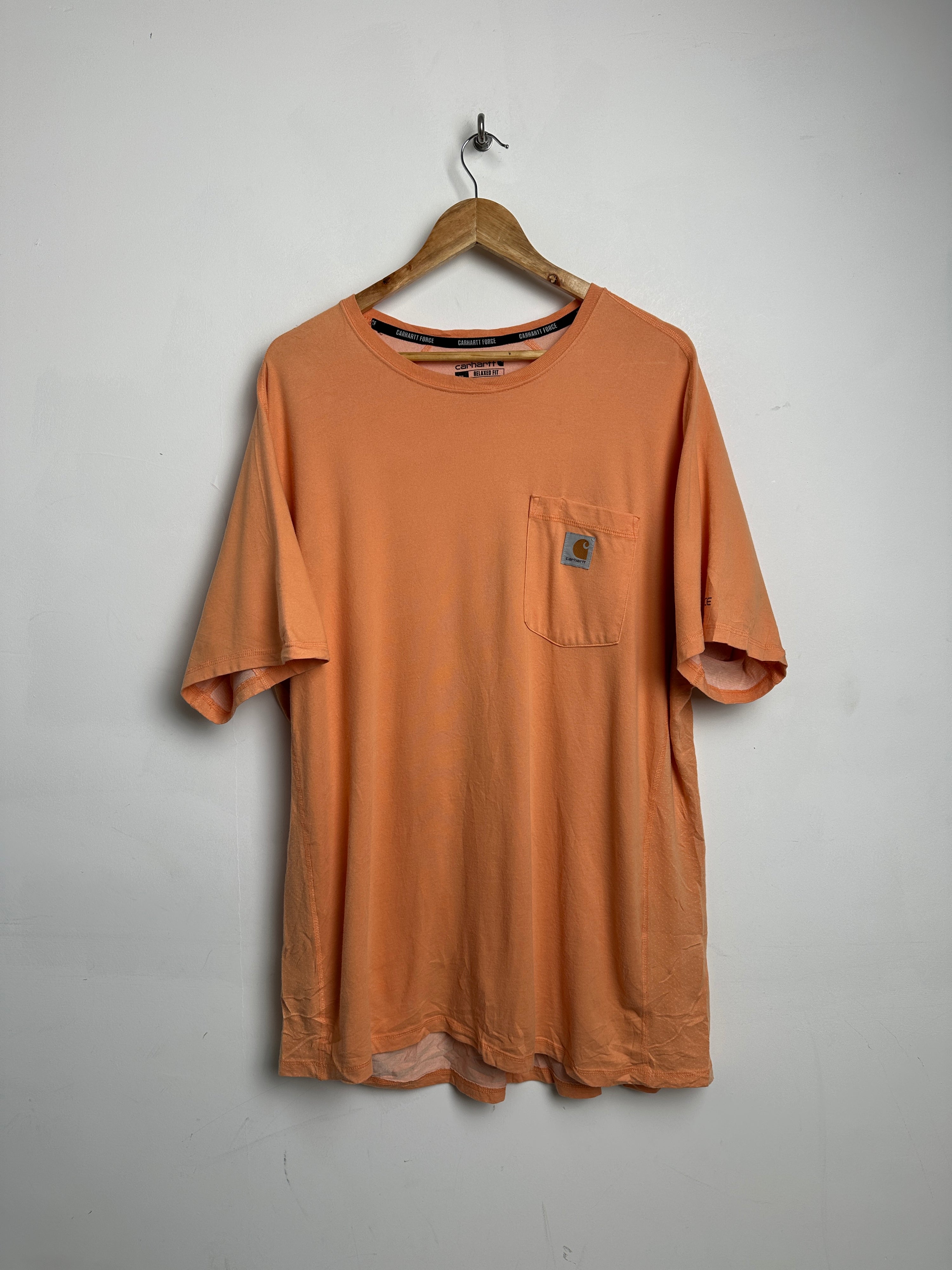 Carhartt tee in light orange - thrift.mt