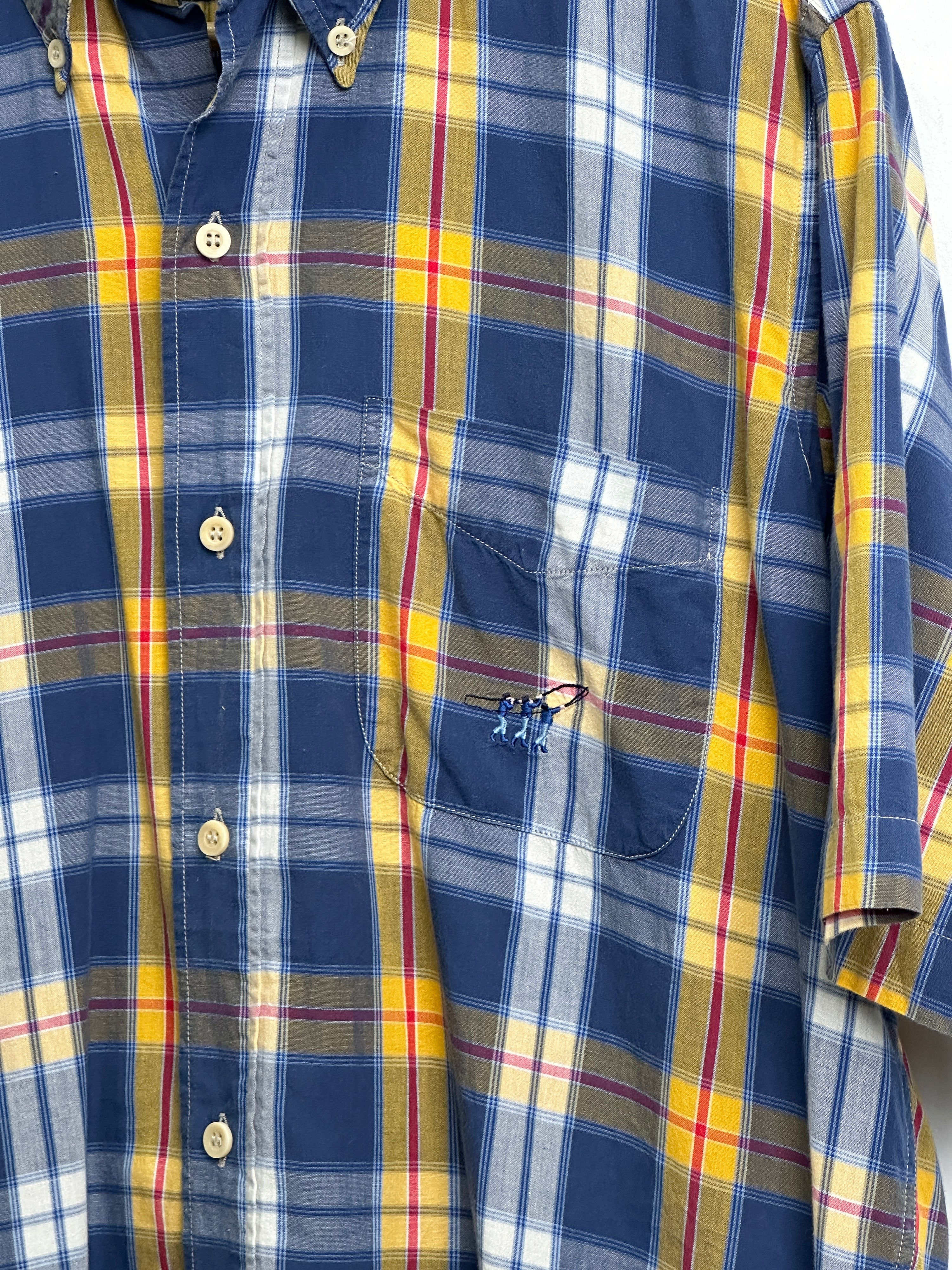 Henry Cotton’s short-sleeve shirt - thrift.mt