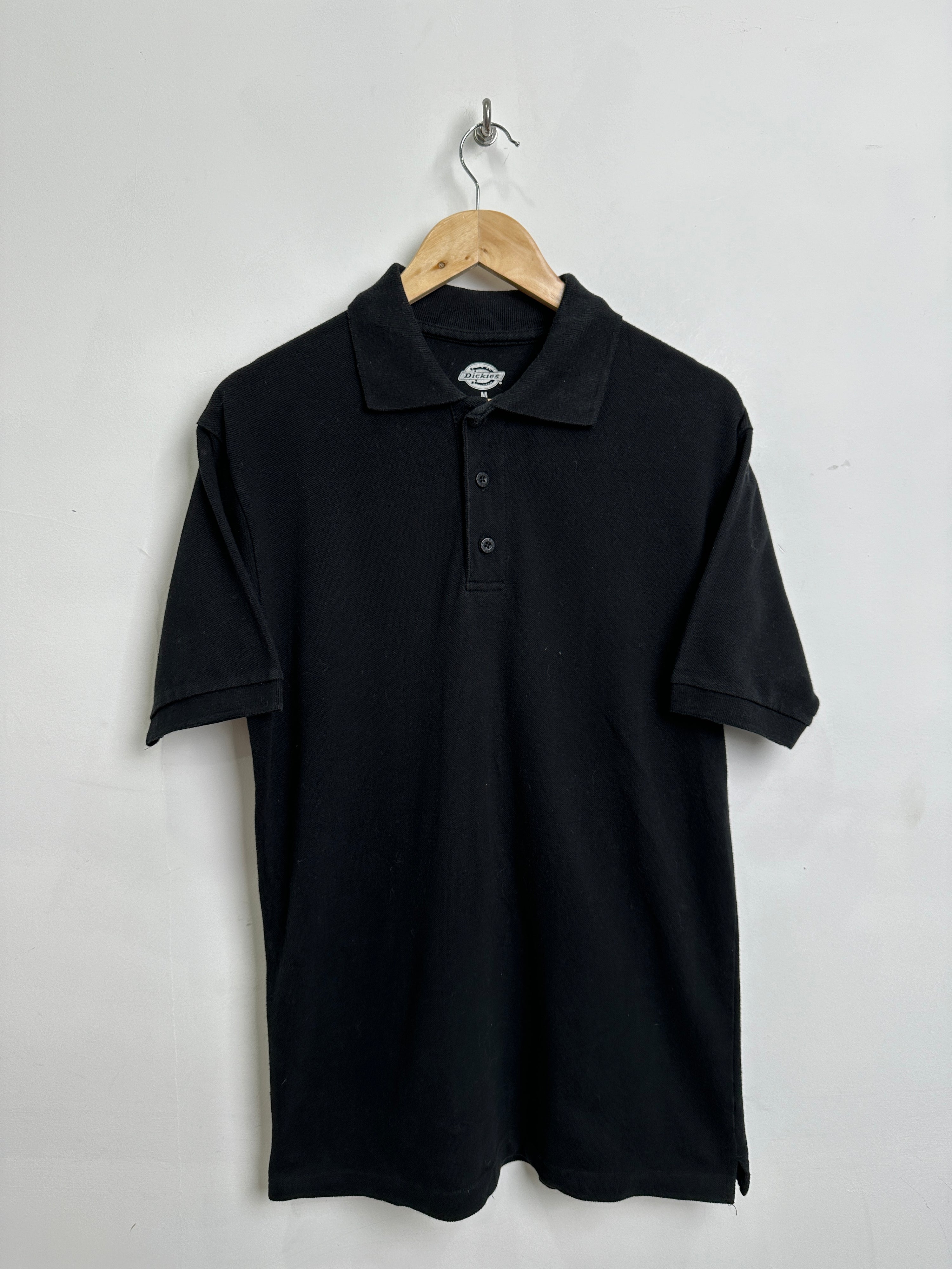 DICKIES short-sleeve polo in black - thrift.mt