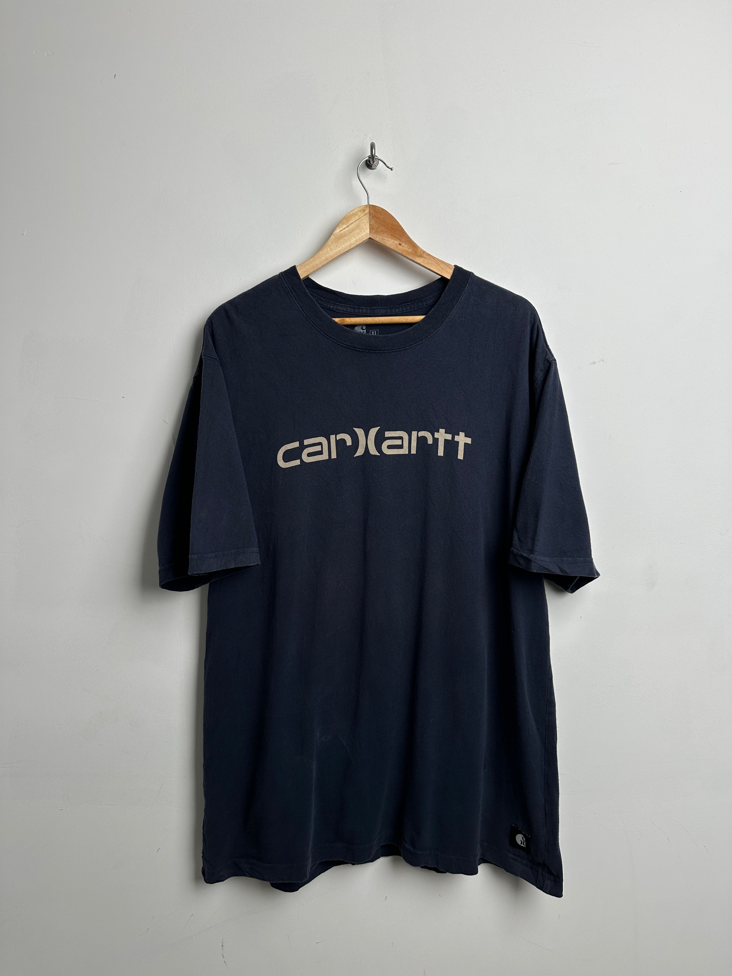 Carhartt navy tee - thrift.mt