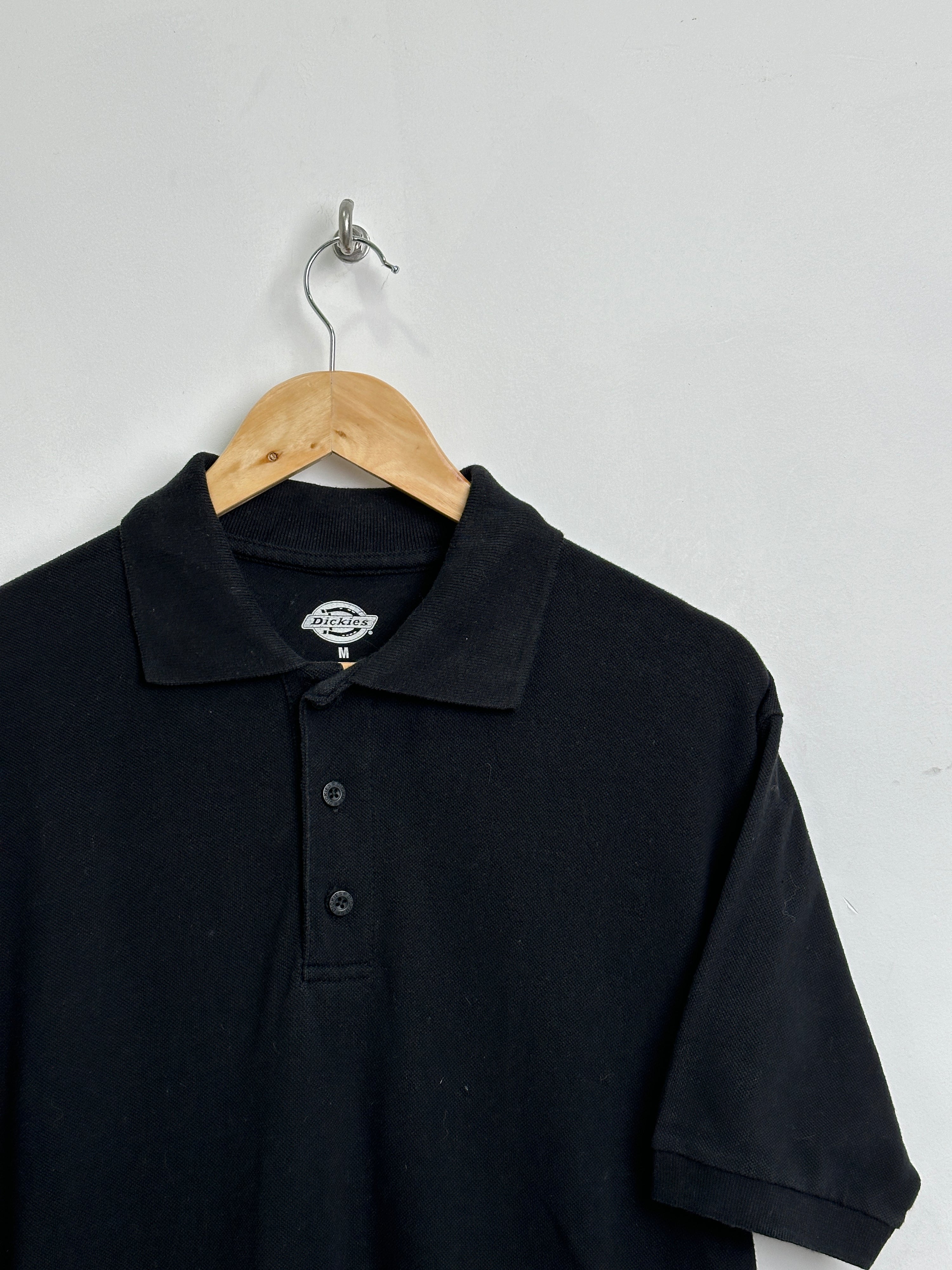 DICKIES short-sleeve polo in black - thrift.mt