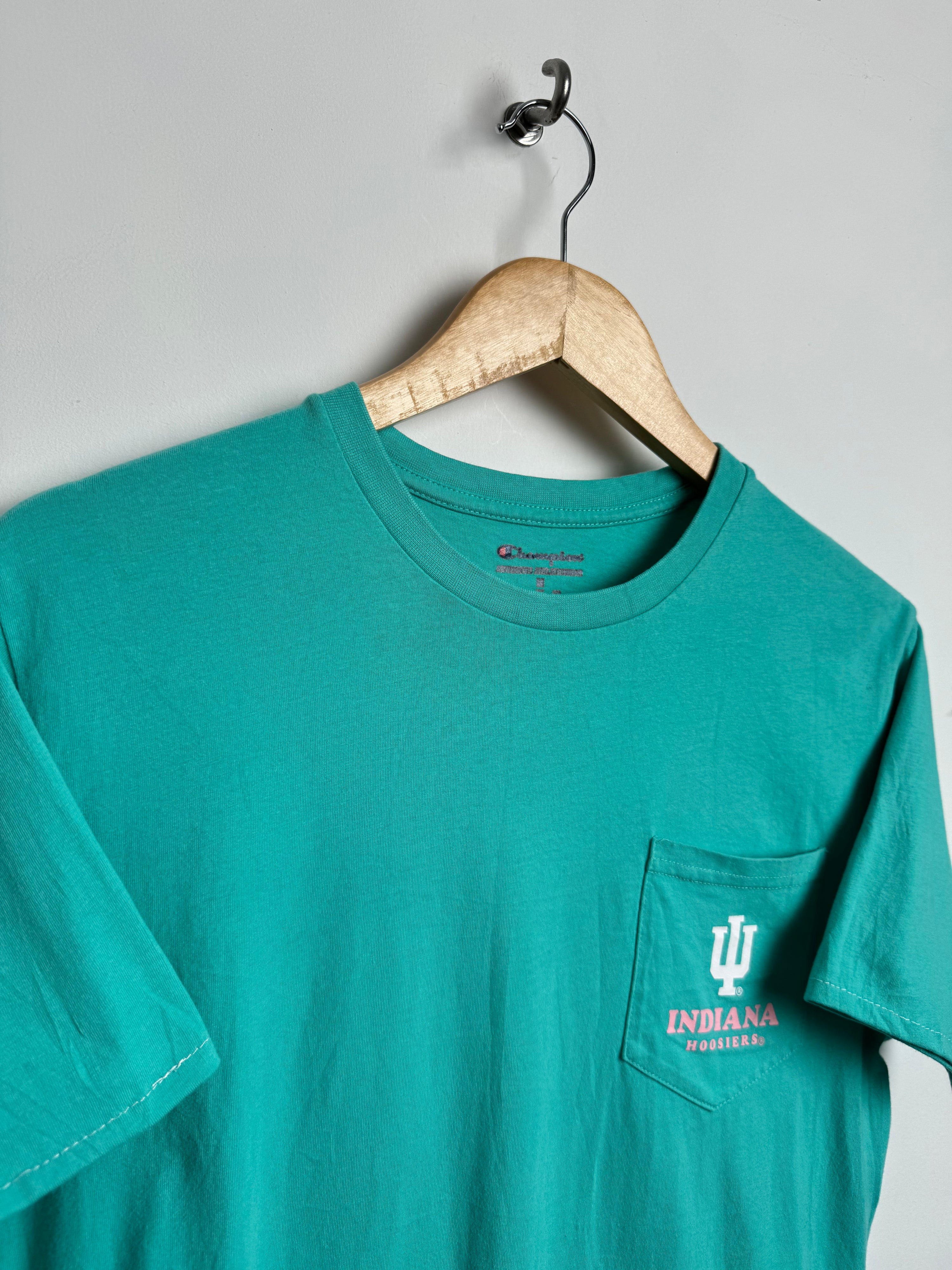 CHAMPION Indiana Hoosiers tee in teal - thrift.mt