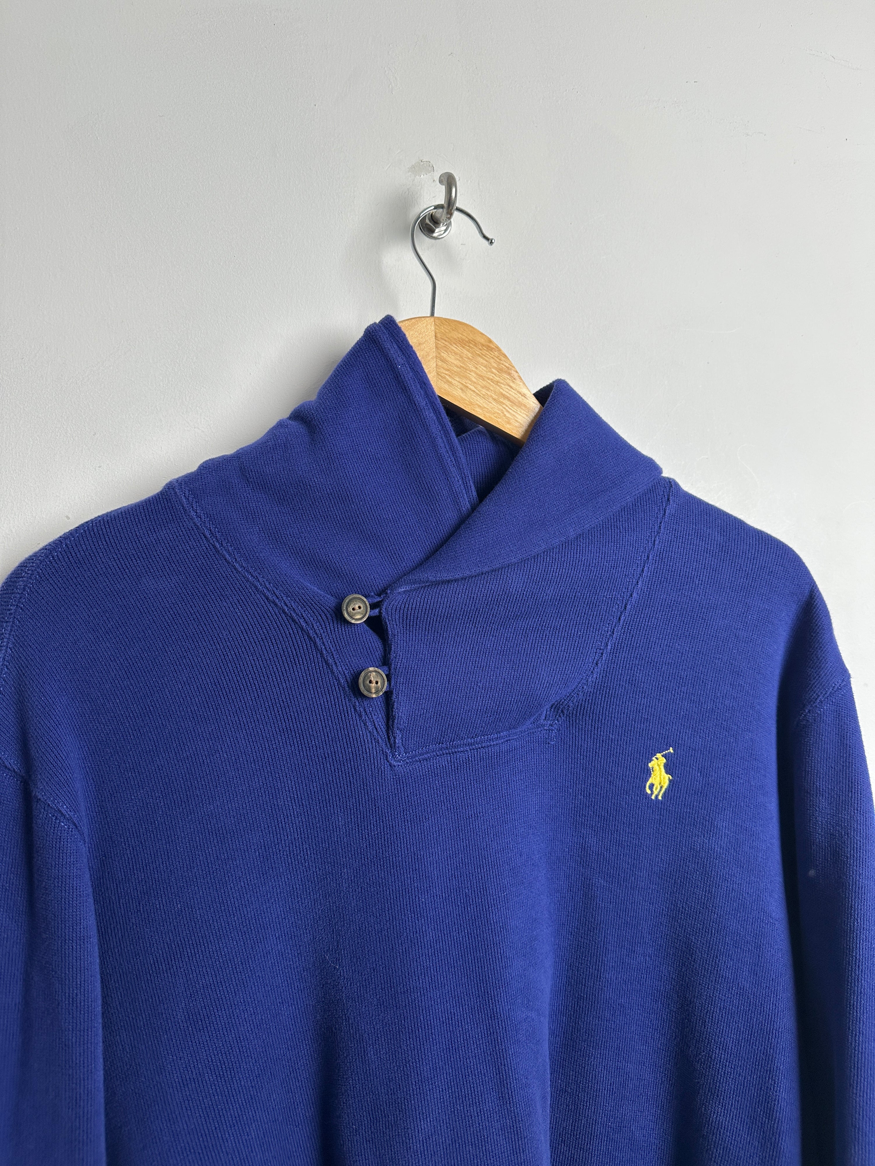 POLO RALPH LAUREN LONG SLEEVE IN BLUE