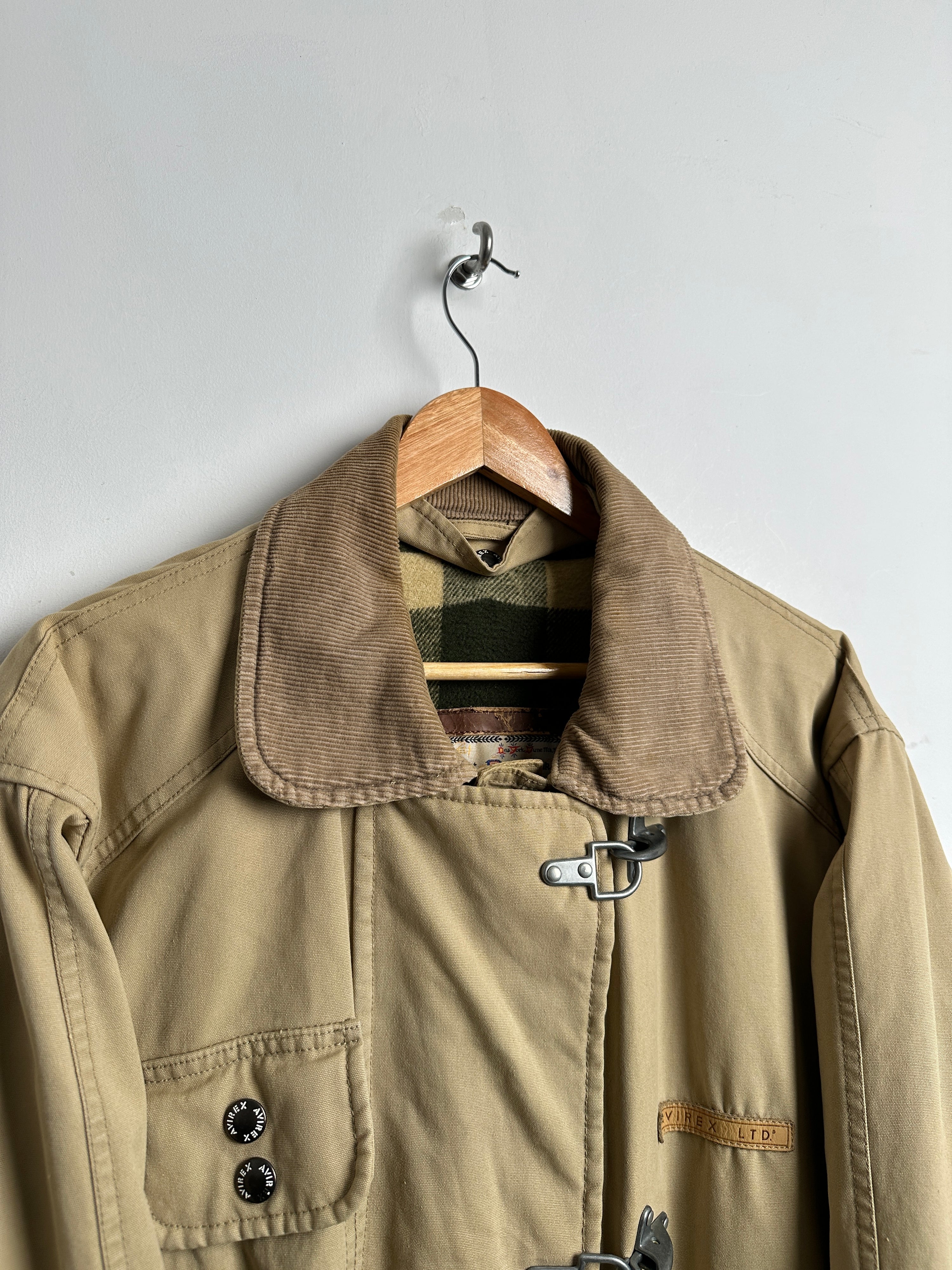 AVIREX USA VINTAGE JACKET in beige