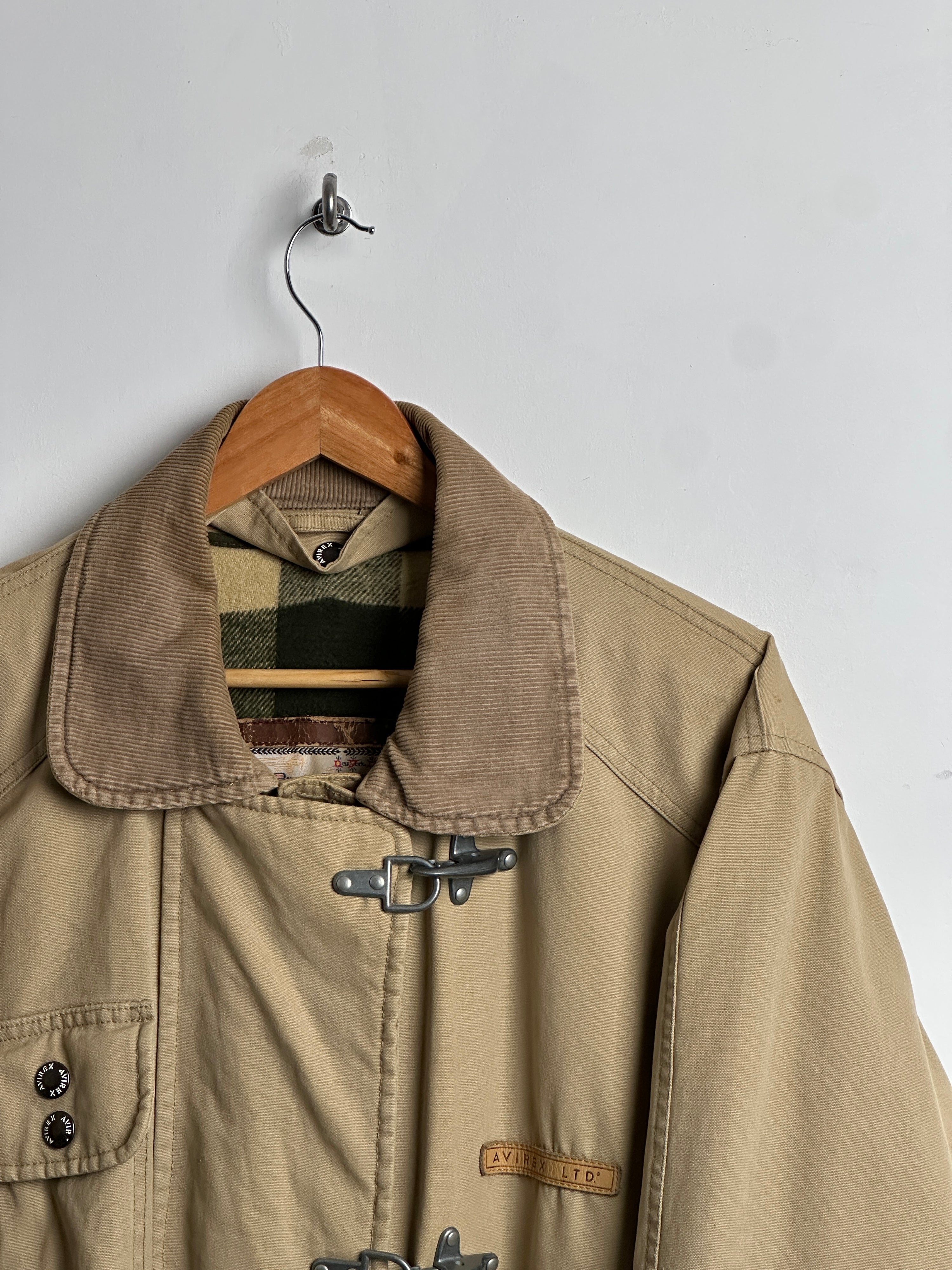 AVIREX USA VINTAGE JACKET in beige