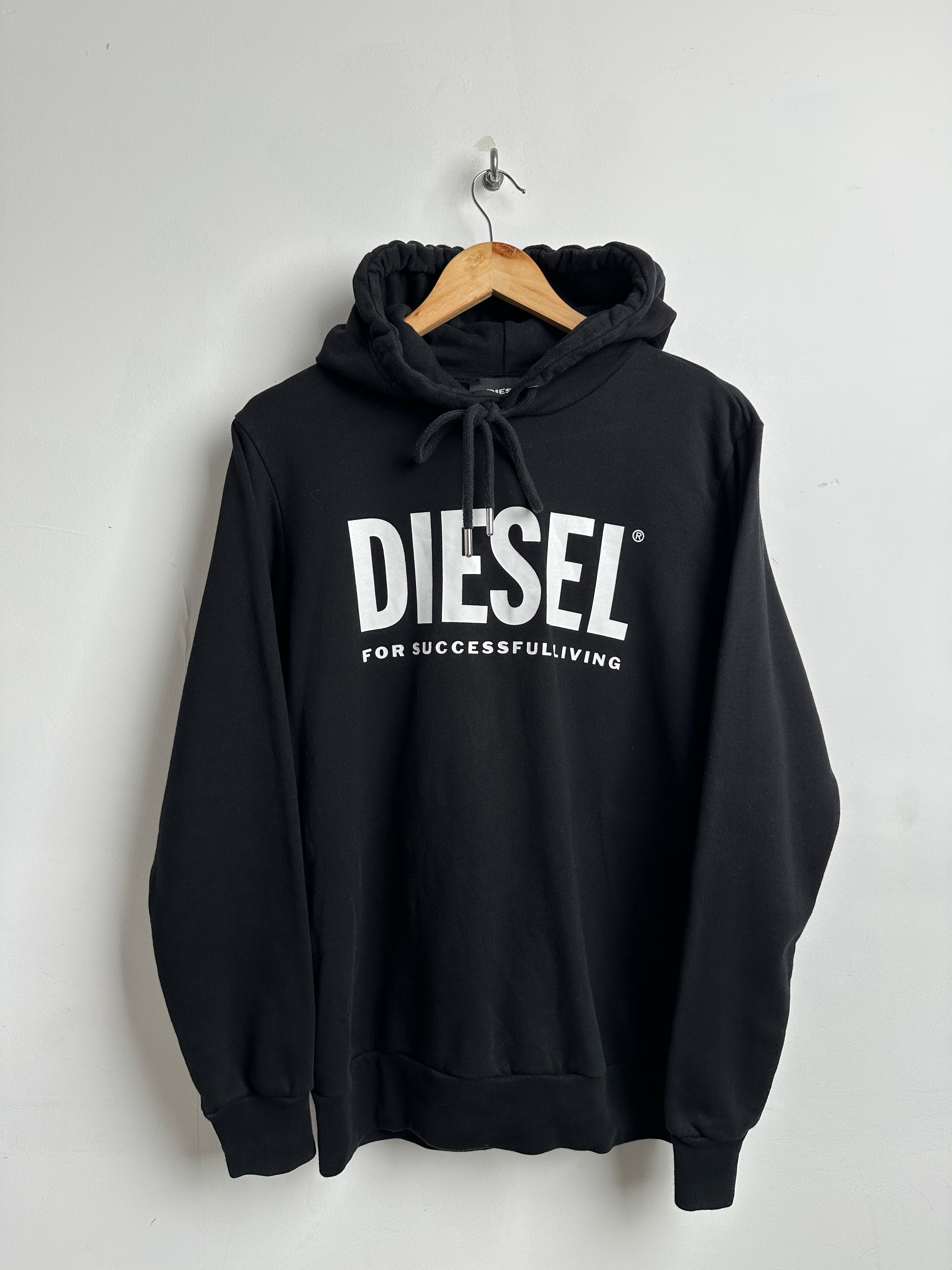 DIESEL BLACK HOODIE