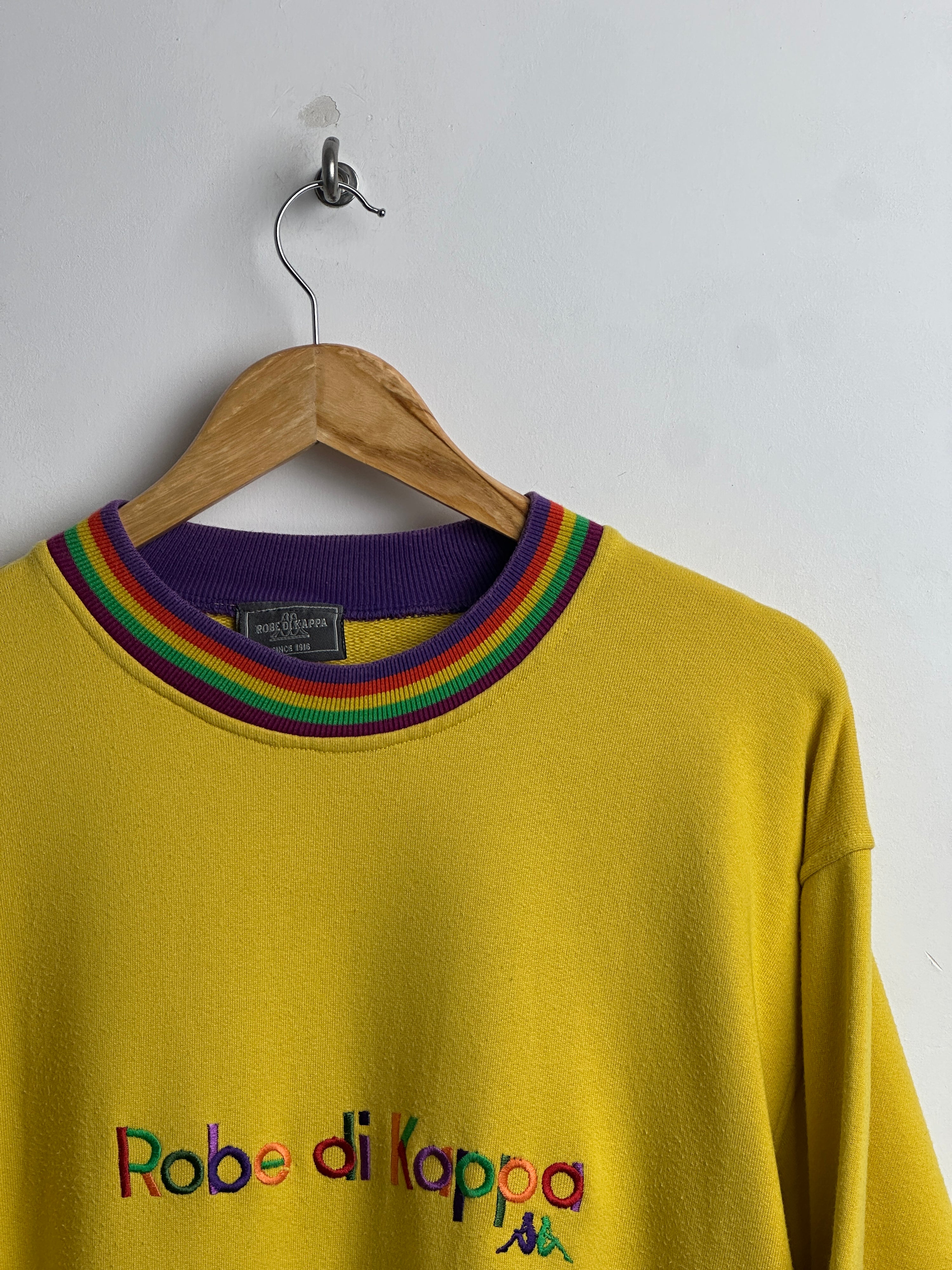 RODEO DI KAPPA vintage yellow sweater