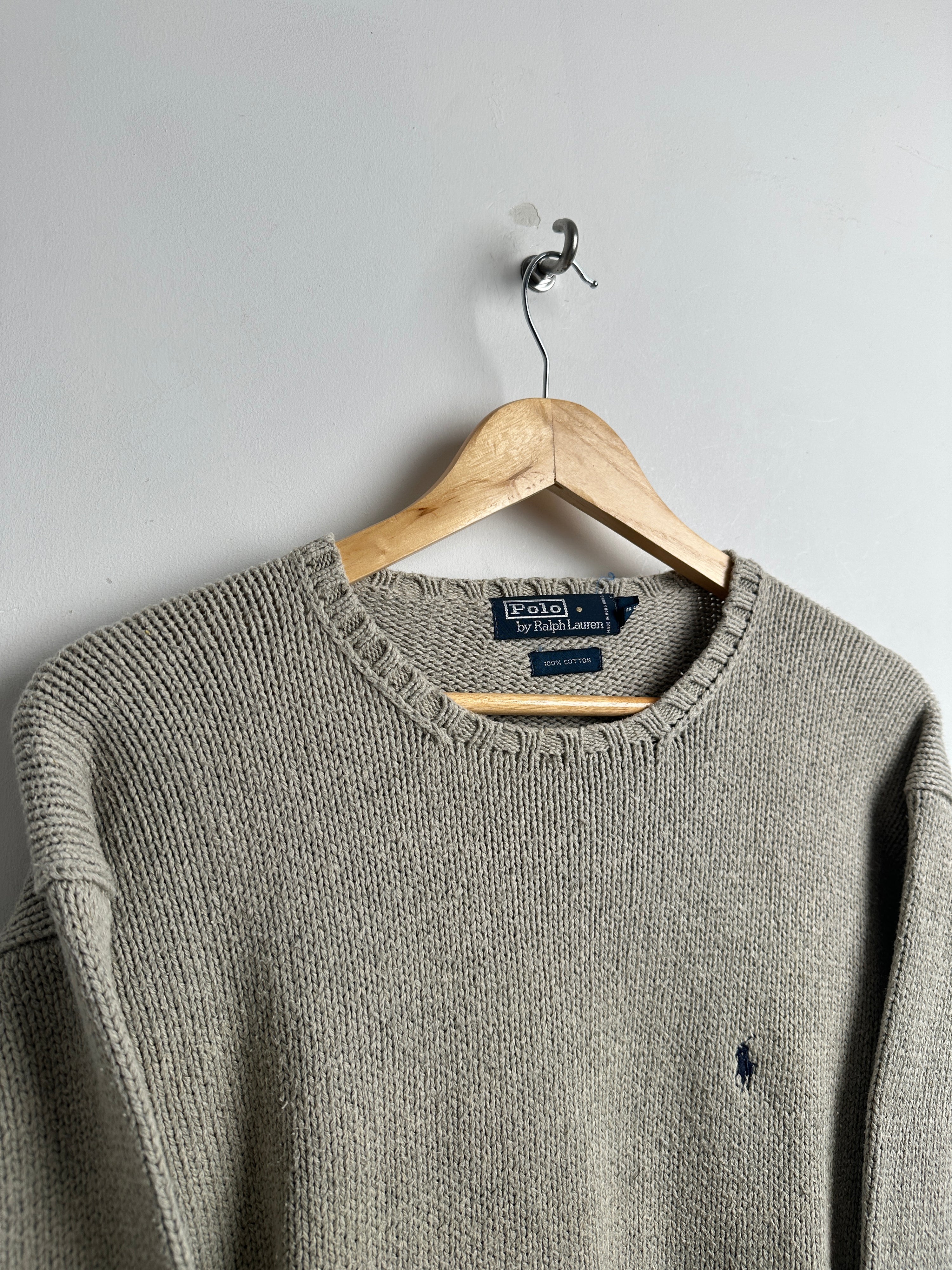 POLO RALPH LAUREN grey sweater