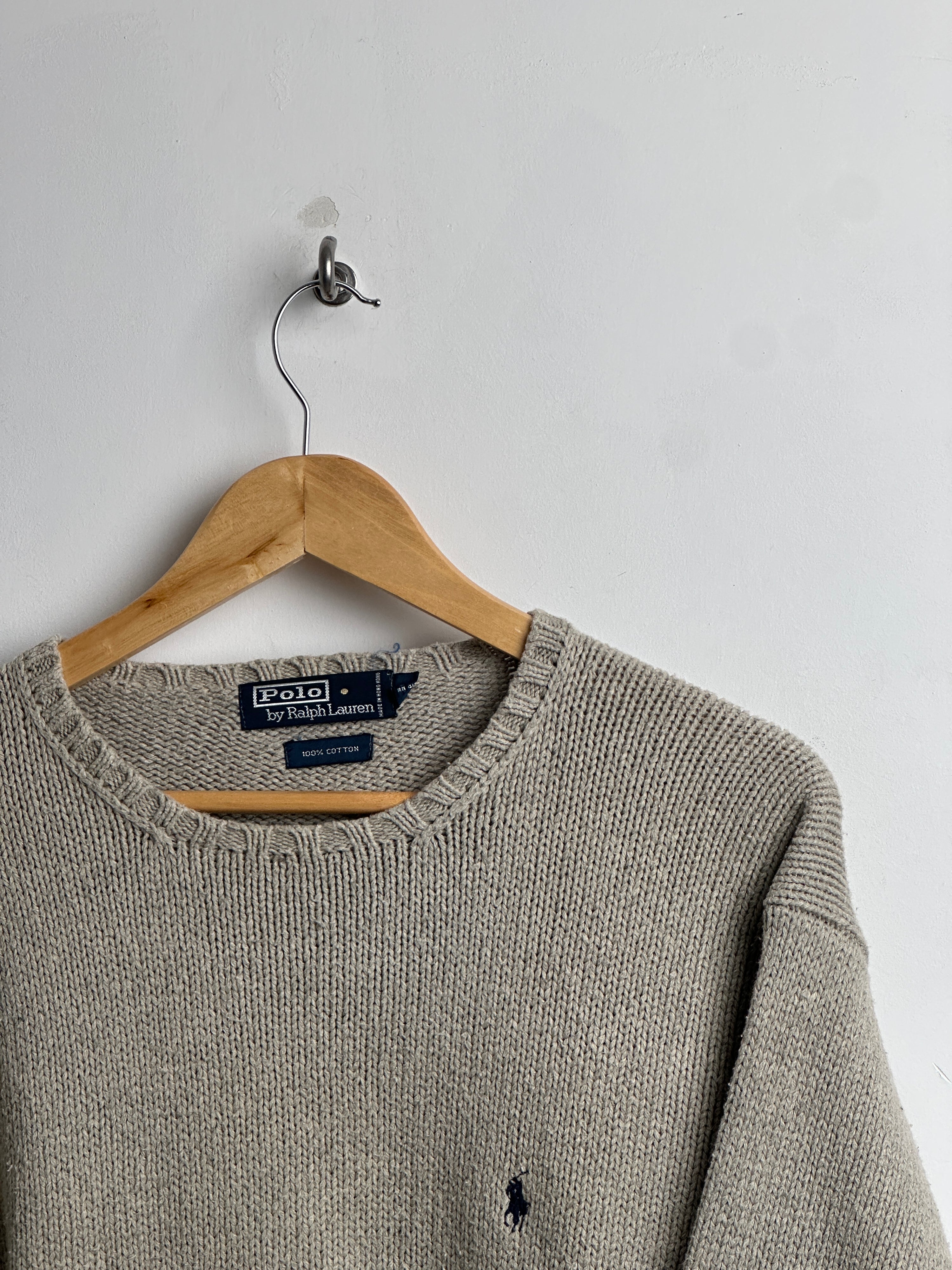 POLO RALPH LAUREN grey sweater