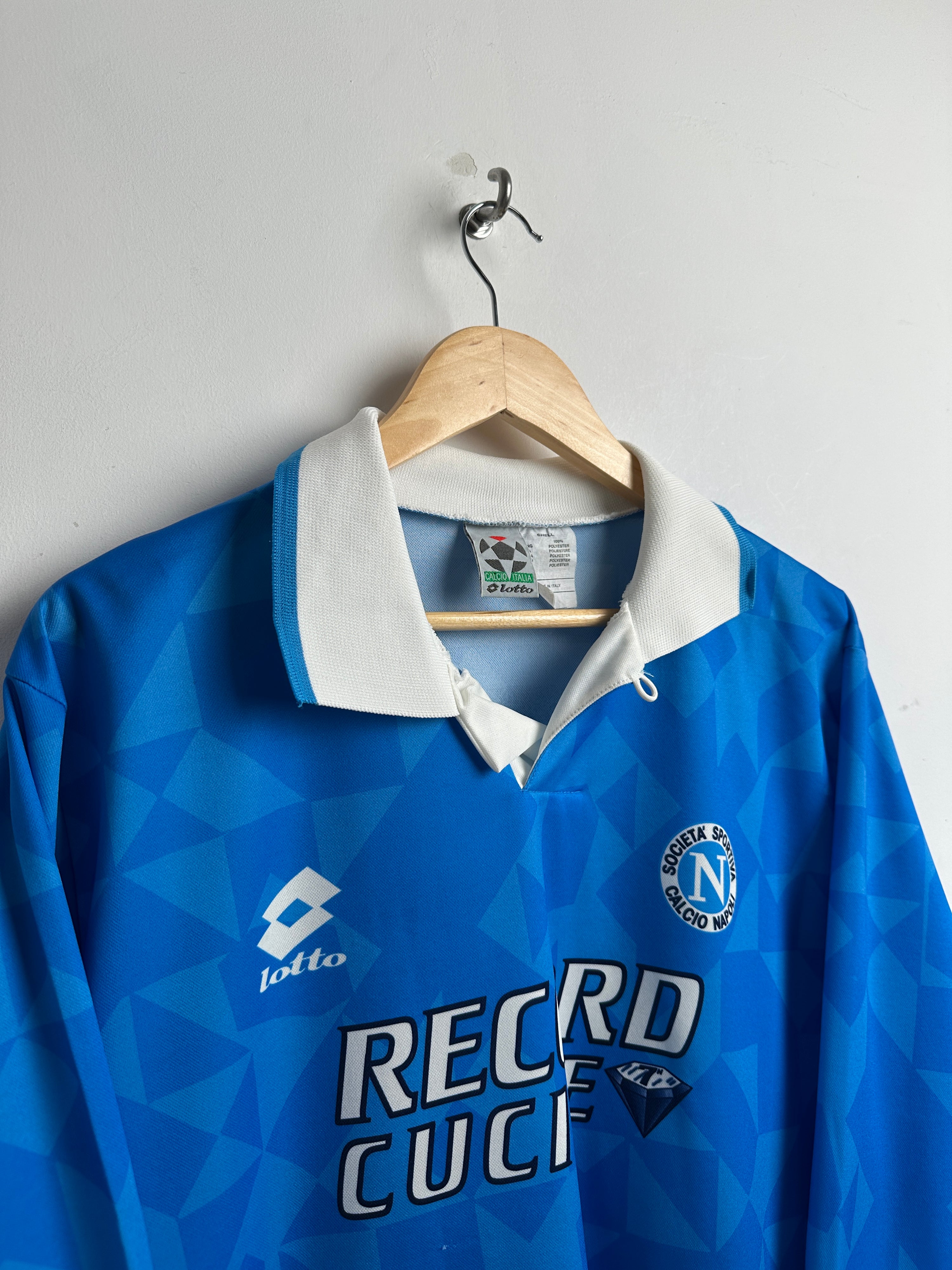 LOTTO 1994-96 SSC NAPOLI long sleeve shirt