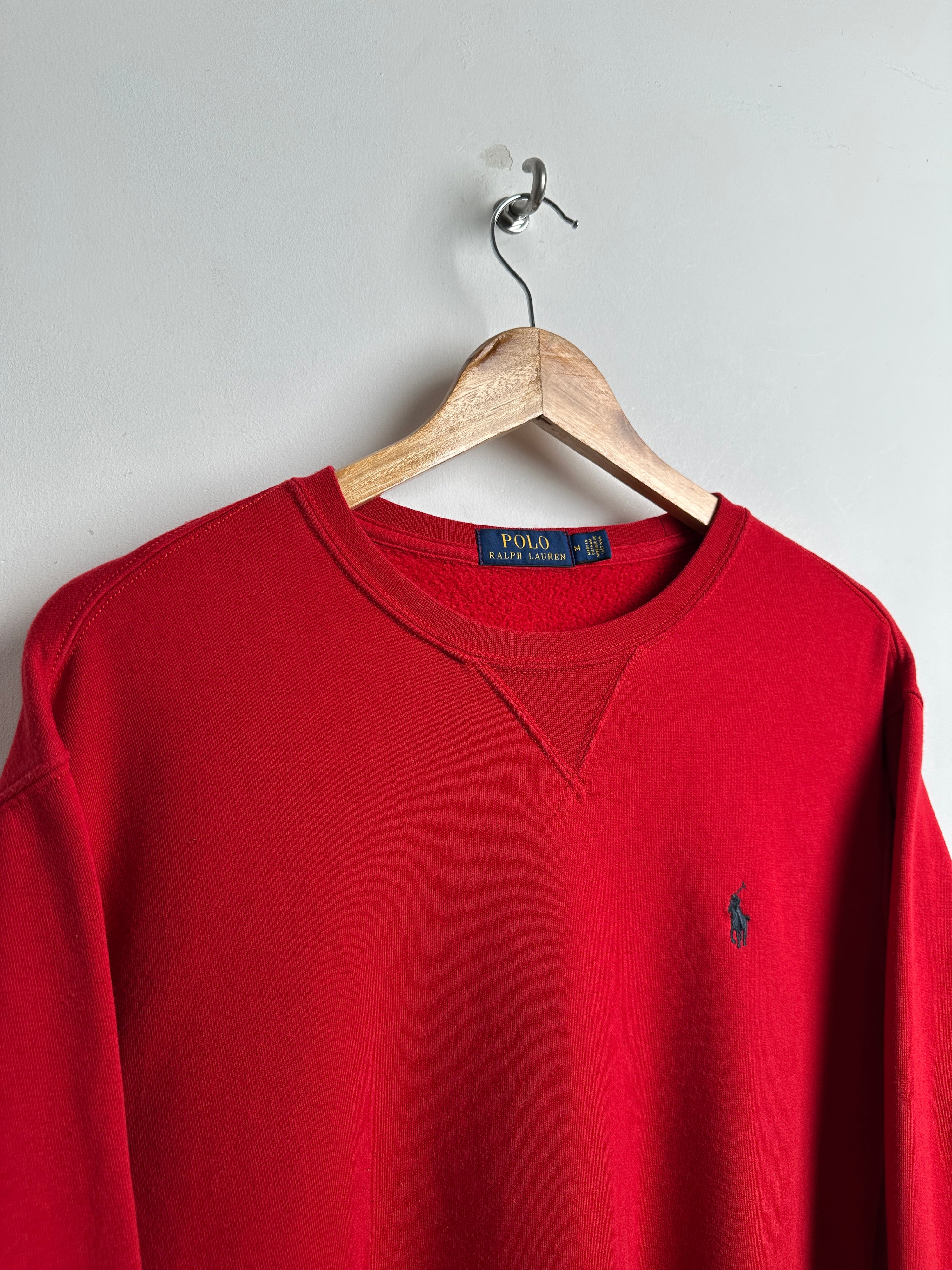 POLO RALPH LAUREN sweater in red