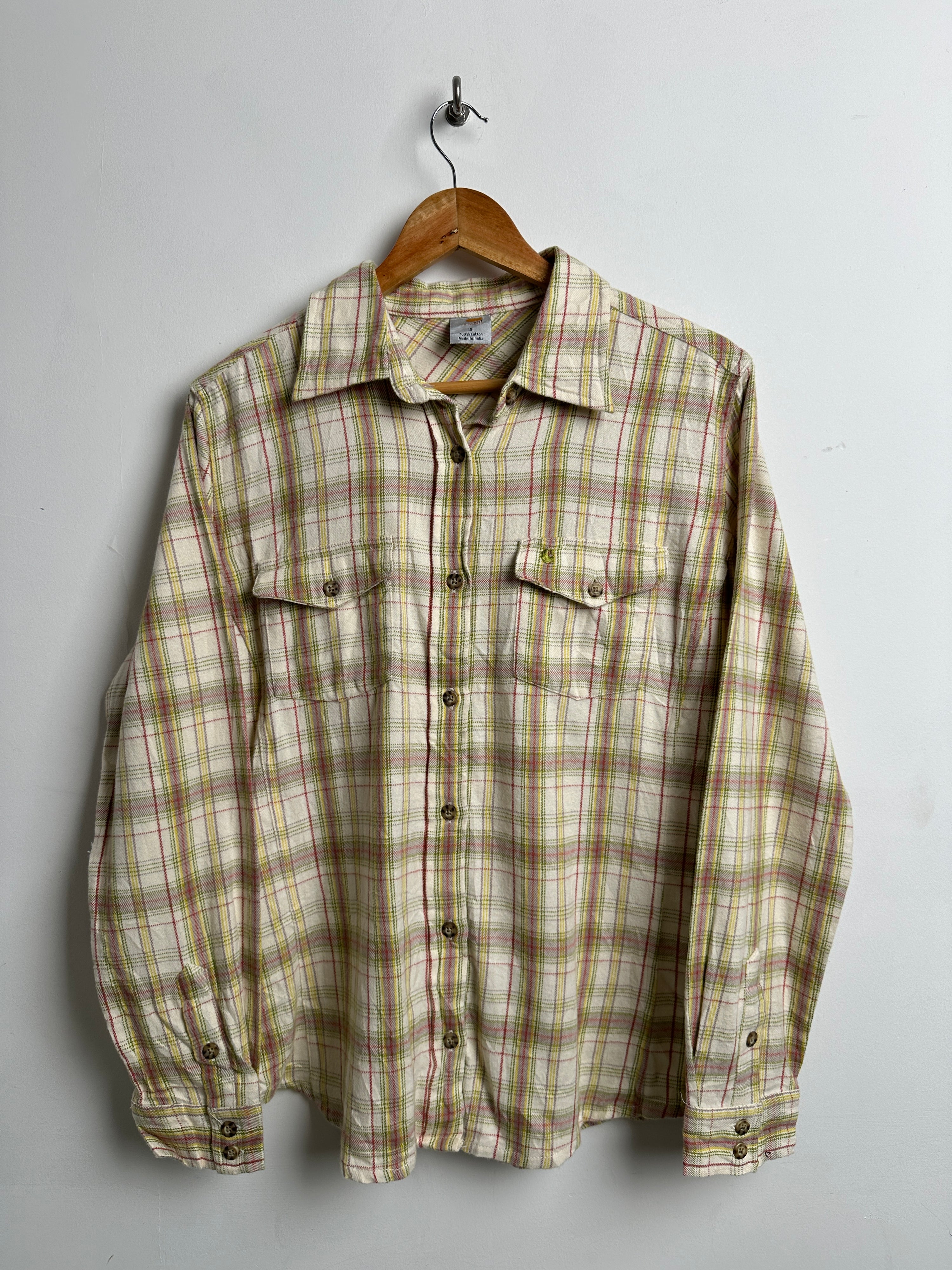 CARHARTT for women flannel checked shirt - thrift.mt