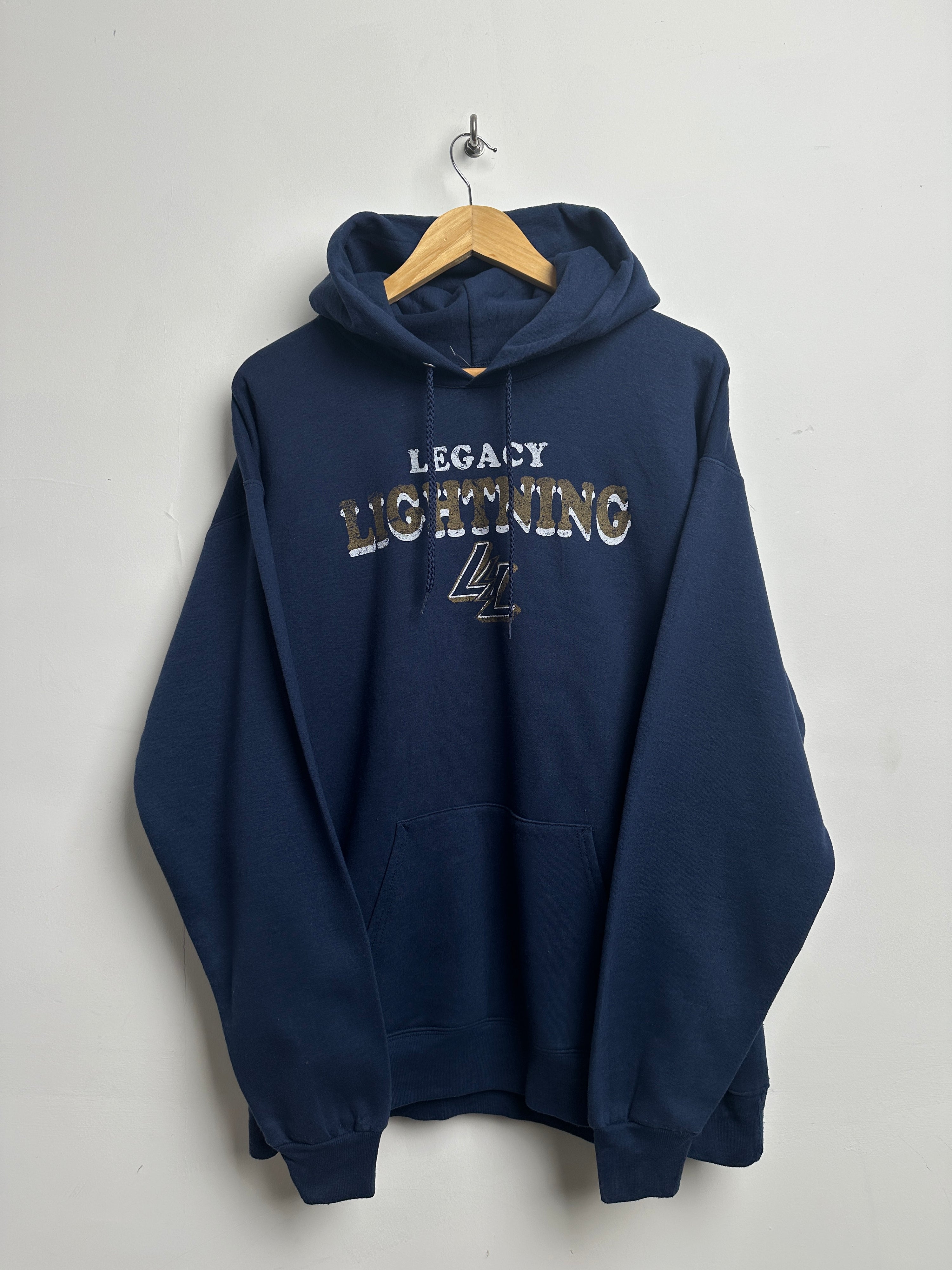 Legacy lightning hoodie in blue - thrift.mt