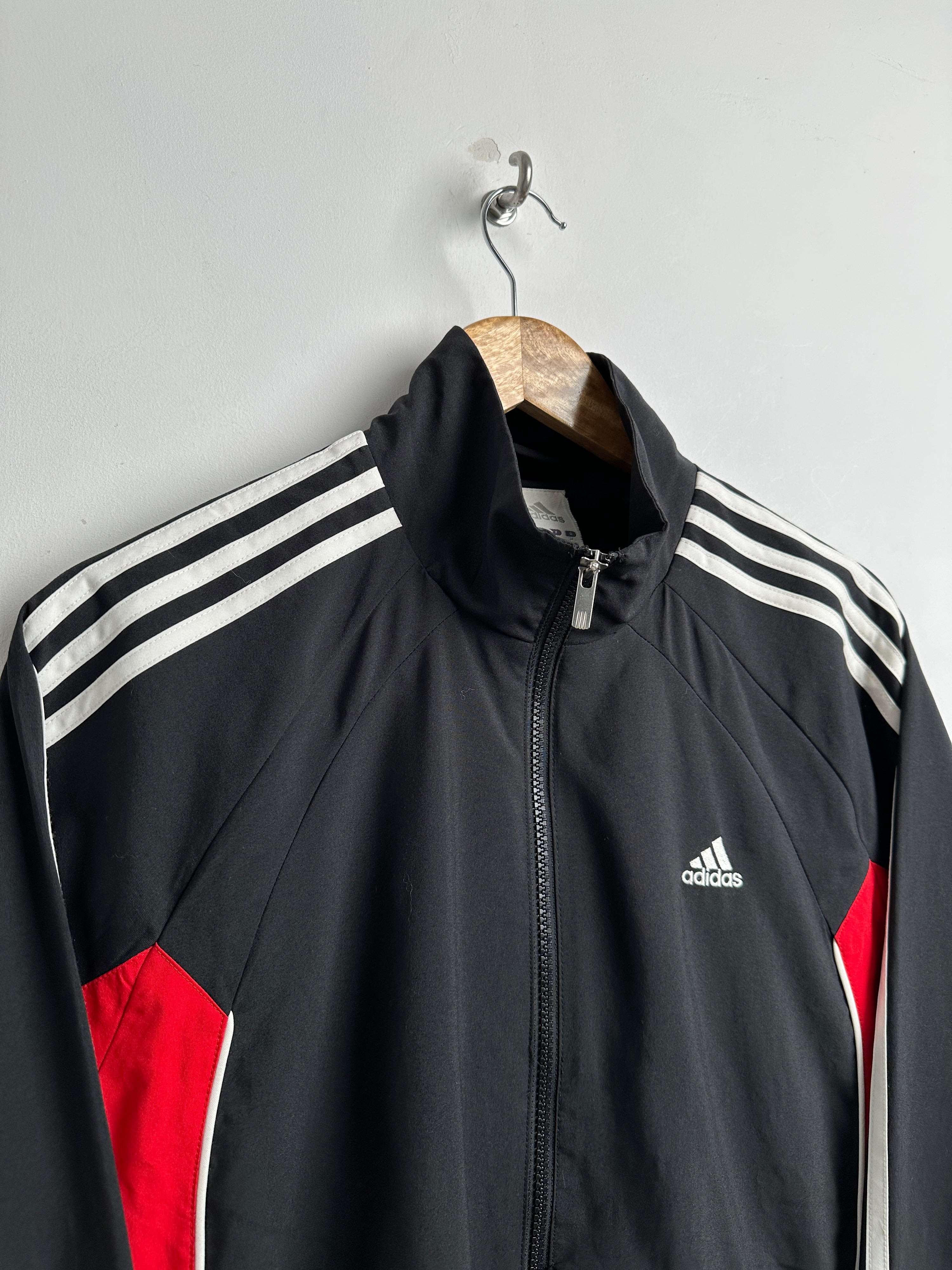 ADIDAS Black and Red Trackjacket