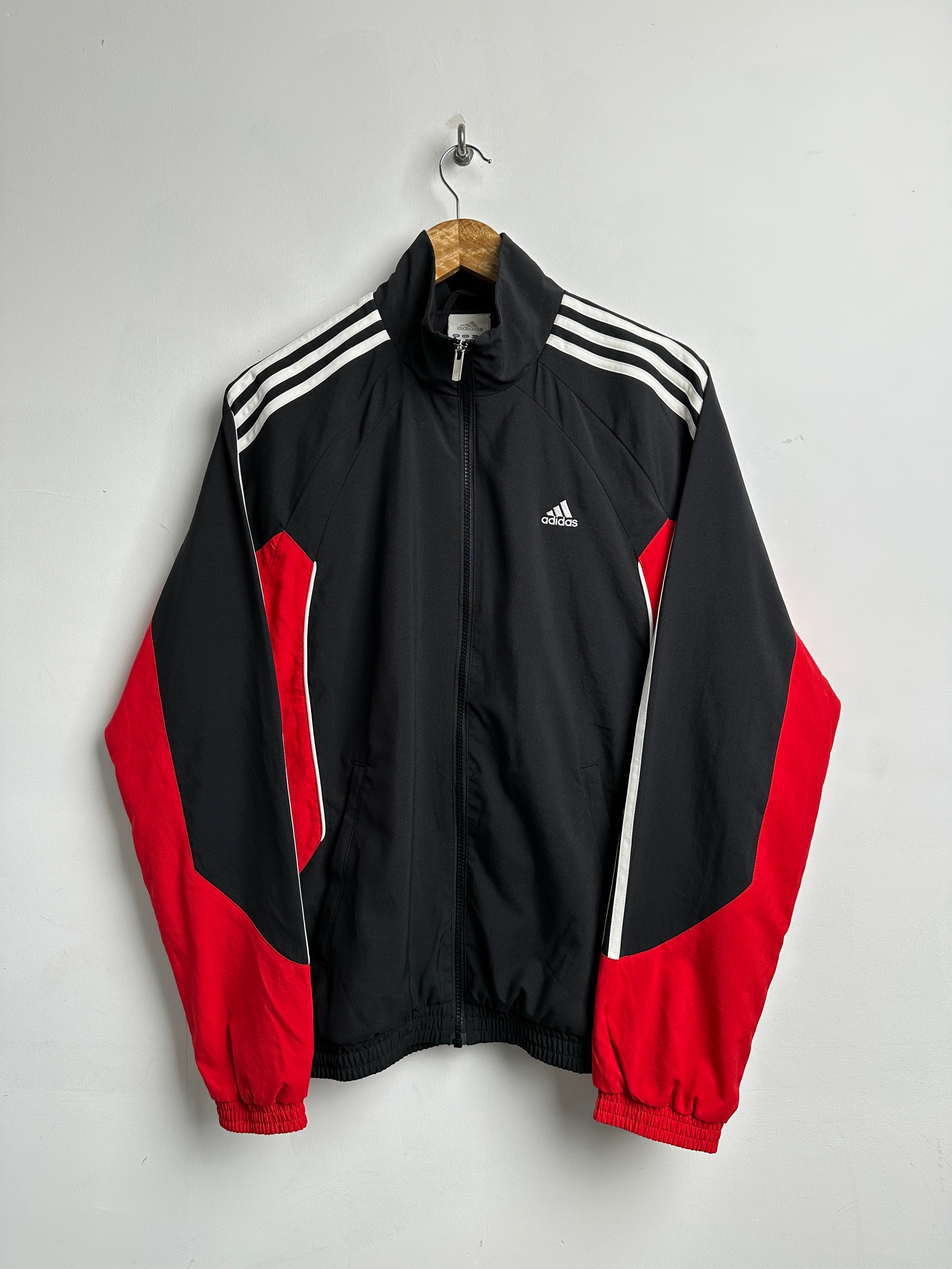 ADIDAS Black and Red Trackjacket