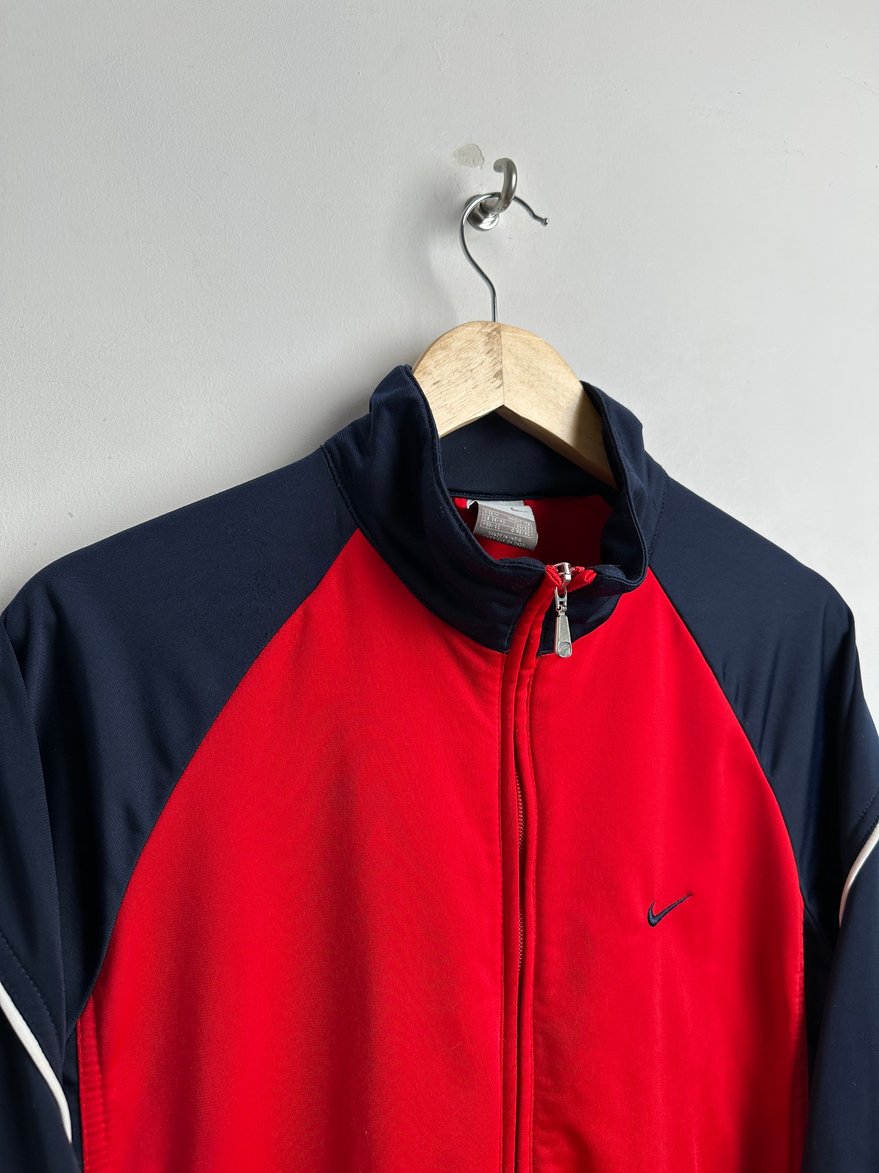 NIKE Navy Blue and Red Trackjackets