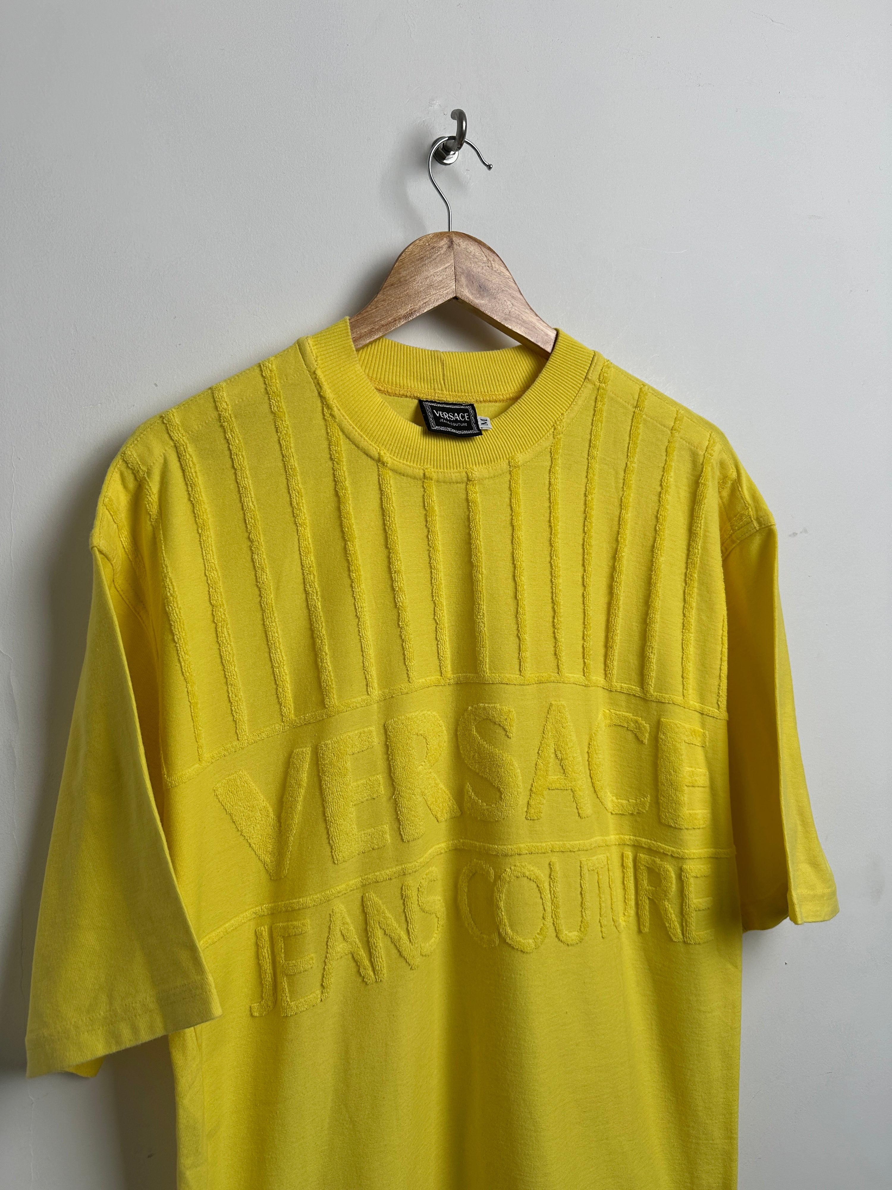 Versace yellow tee - thrift.mt