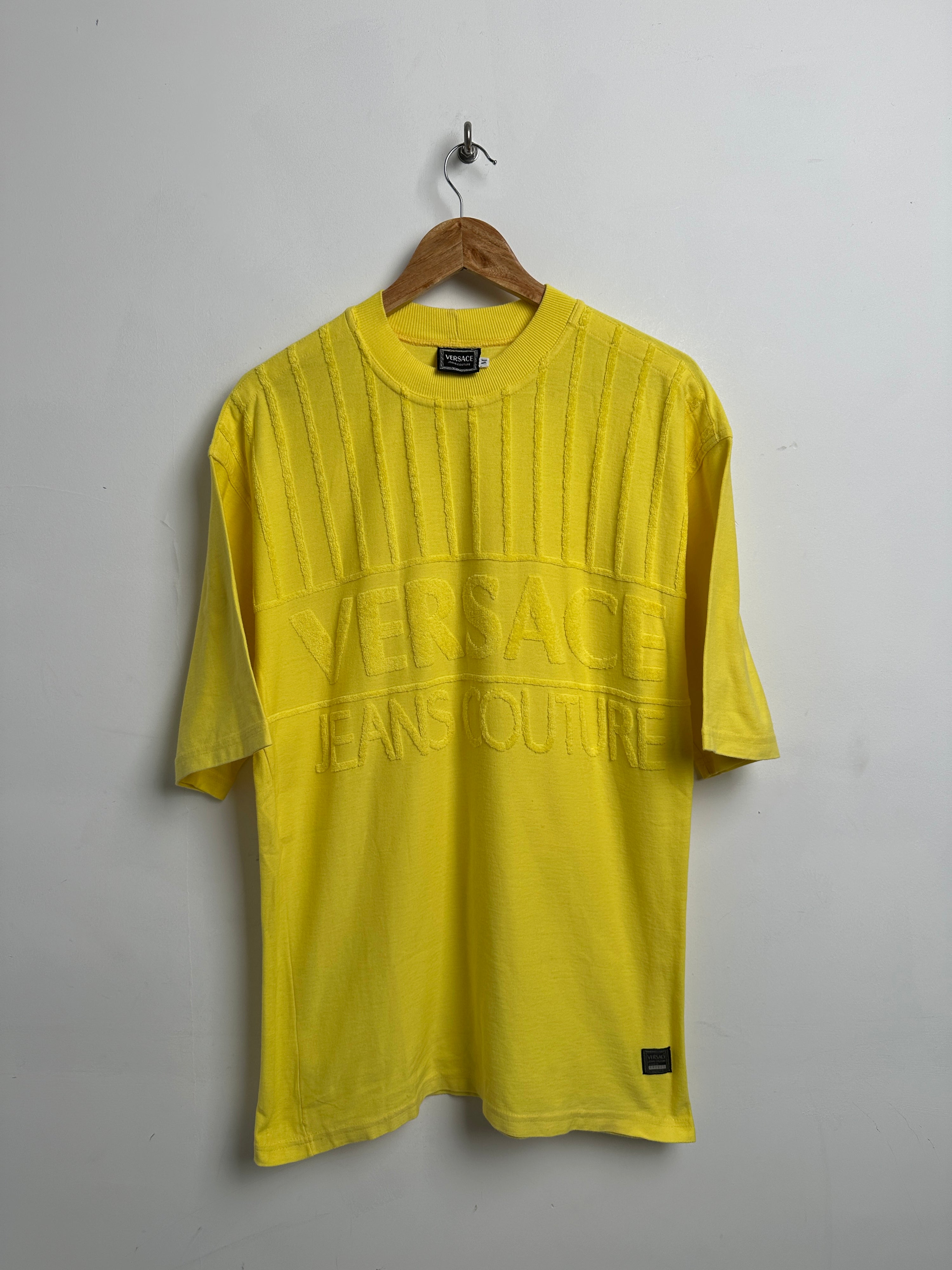 Versace yellow tee - thrift.mt