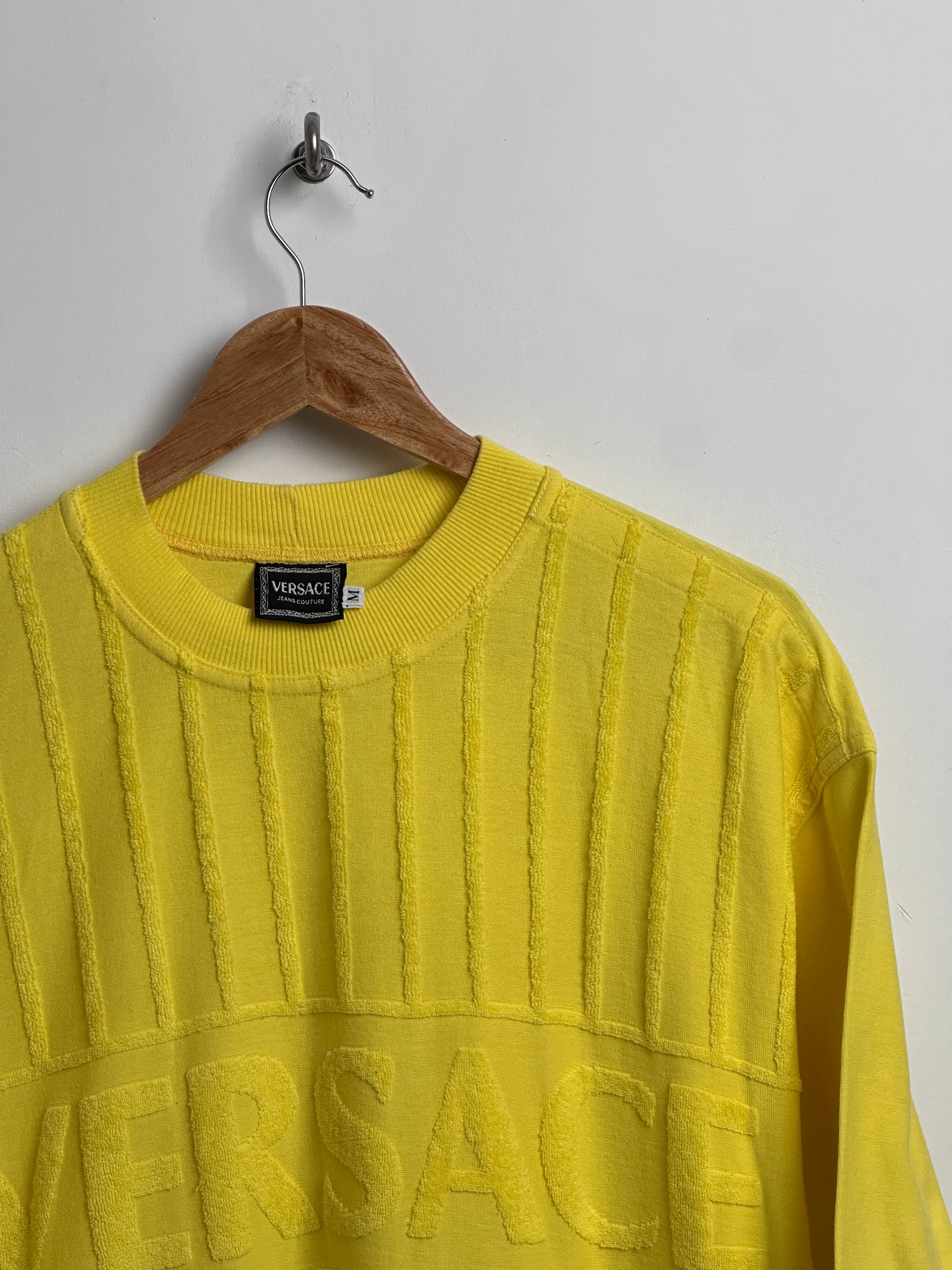 Versace yellow tee - thrift.mt