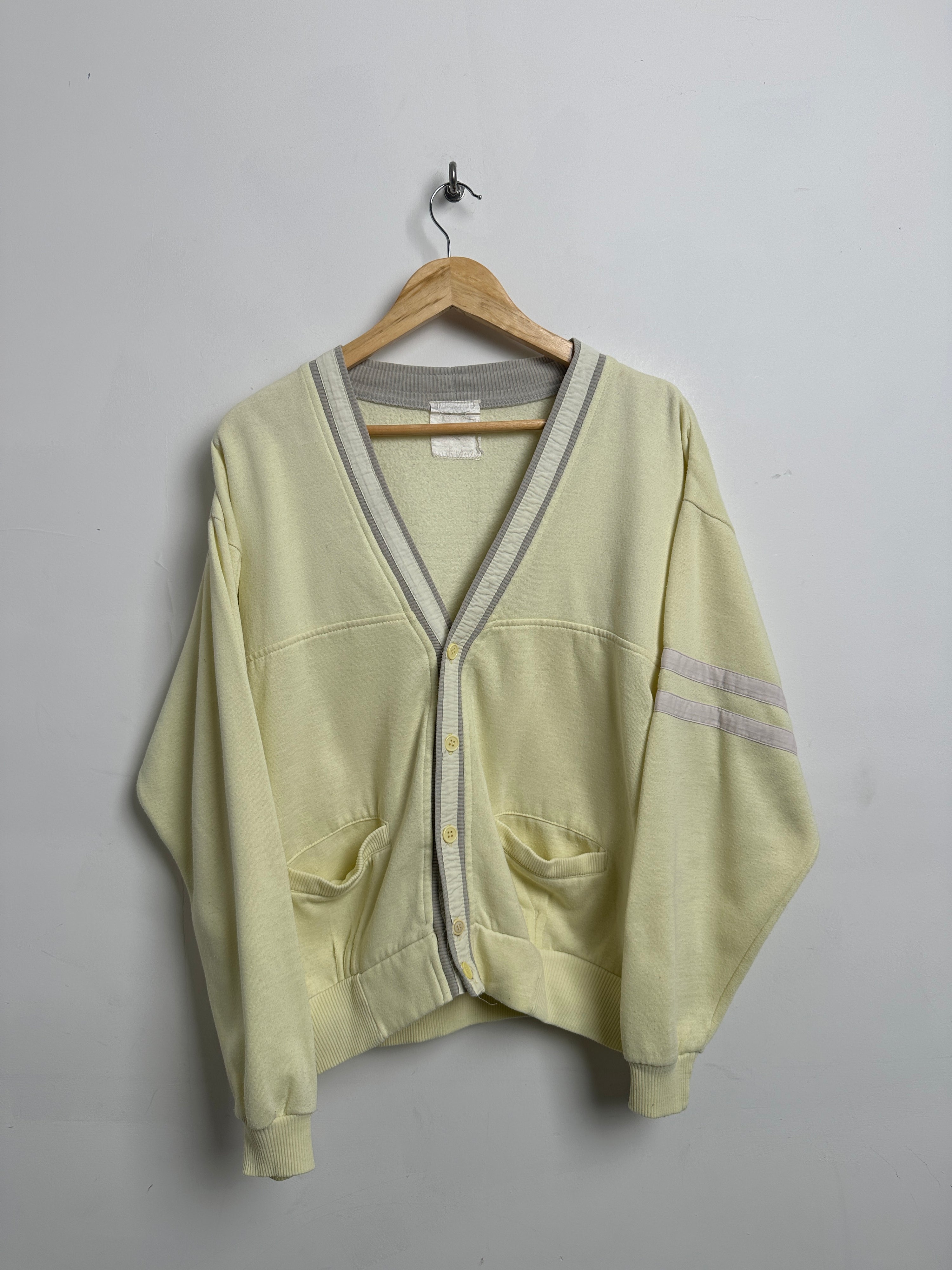 Vintage yellow cardigan - thrift.mt