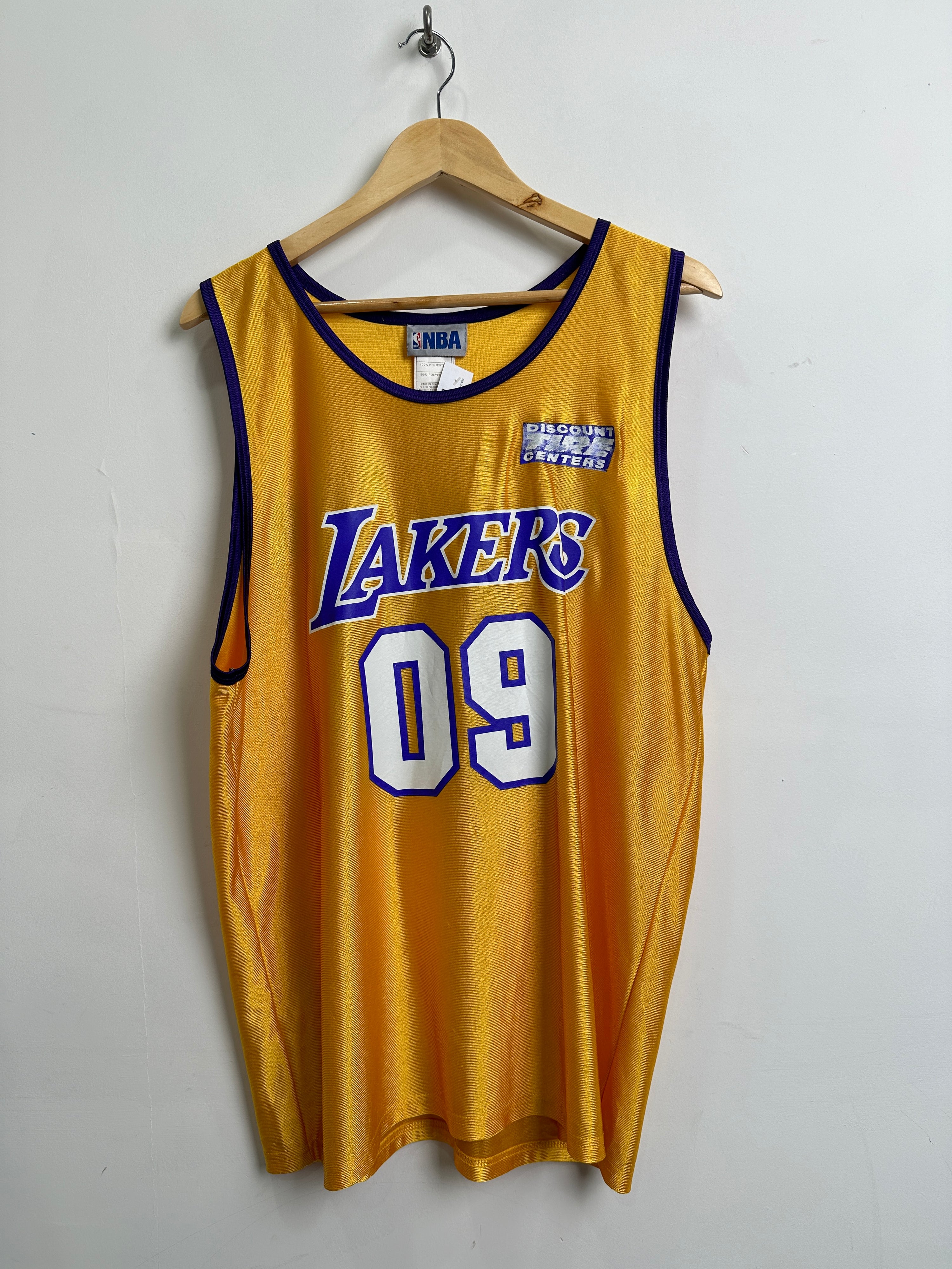 NEA LAKERS 2008-2009 09 Discount Tire Center jersey - thrift.mt