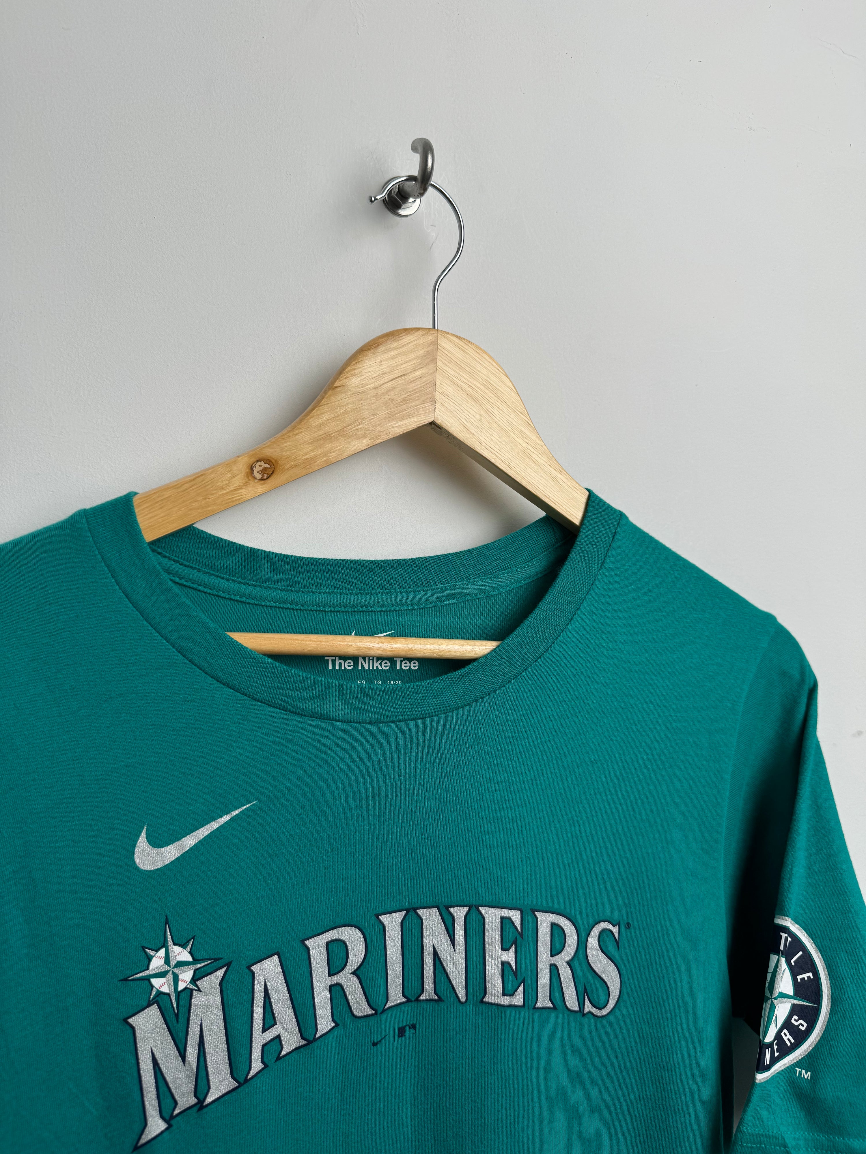 NIKE Mariners 'Rodriguez 44' tee in teal - thrift.mt